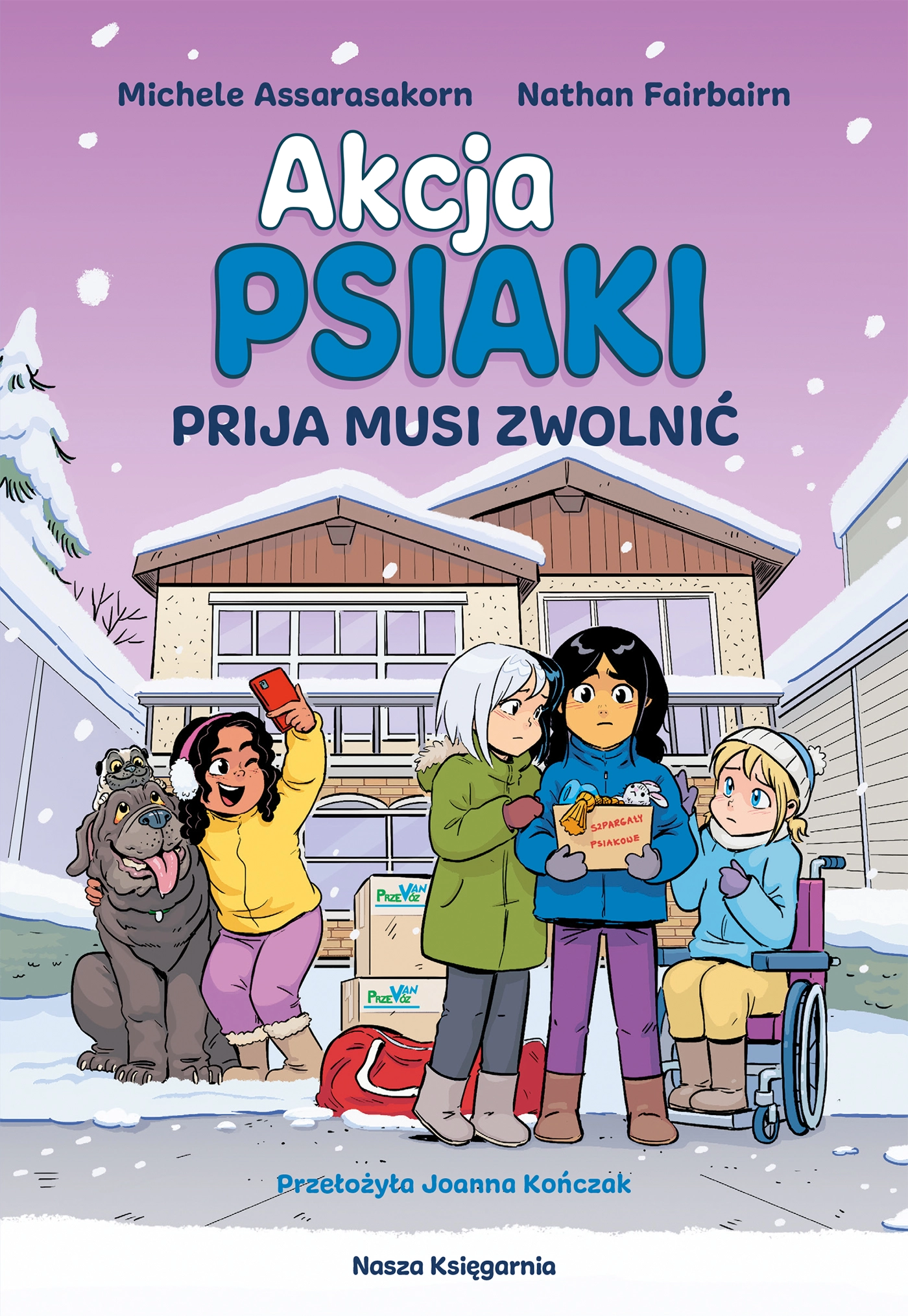 Akcja PSIAKI 3. Prija musi zwolnić - Książki