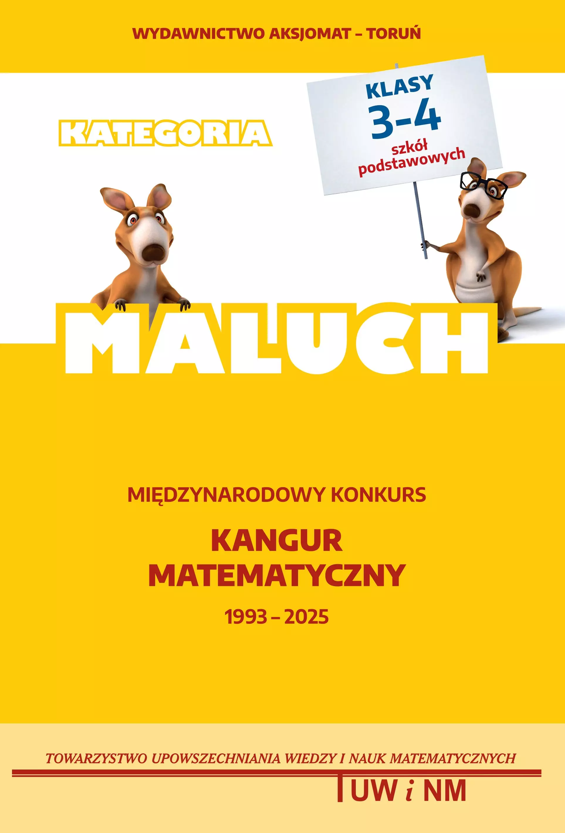 Matematyka z wesołym kangurem. Kategoria Maluch 2025 - Książki