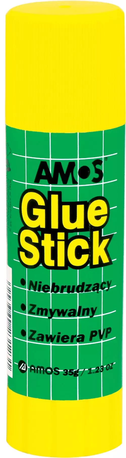 Klej w sztyfcie Amos 35 g - Papiernicze i szkolne