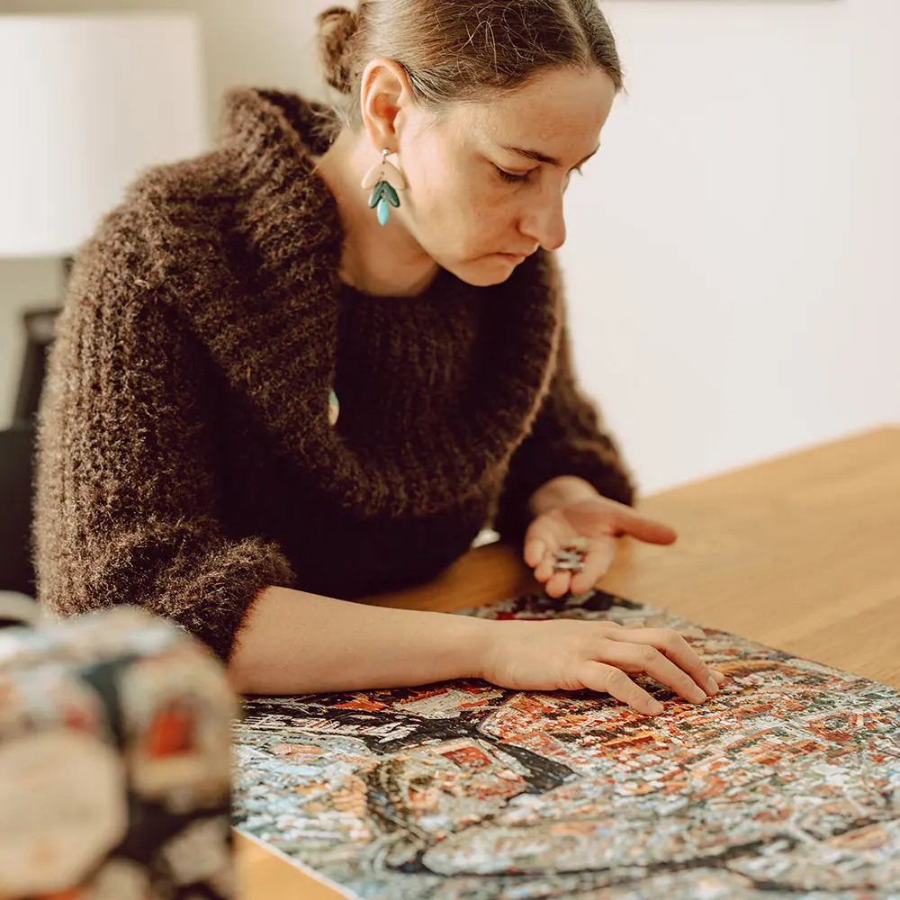 Puzzlove CzuCzu 1000 elementów. Miasto Gdańsk - Puzzle