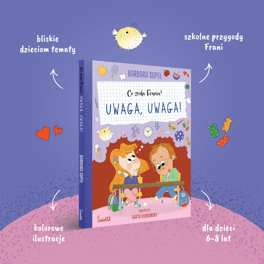 Uwaga, uwaga! Co zrobi Frania - Książki