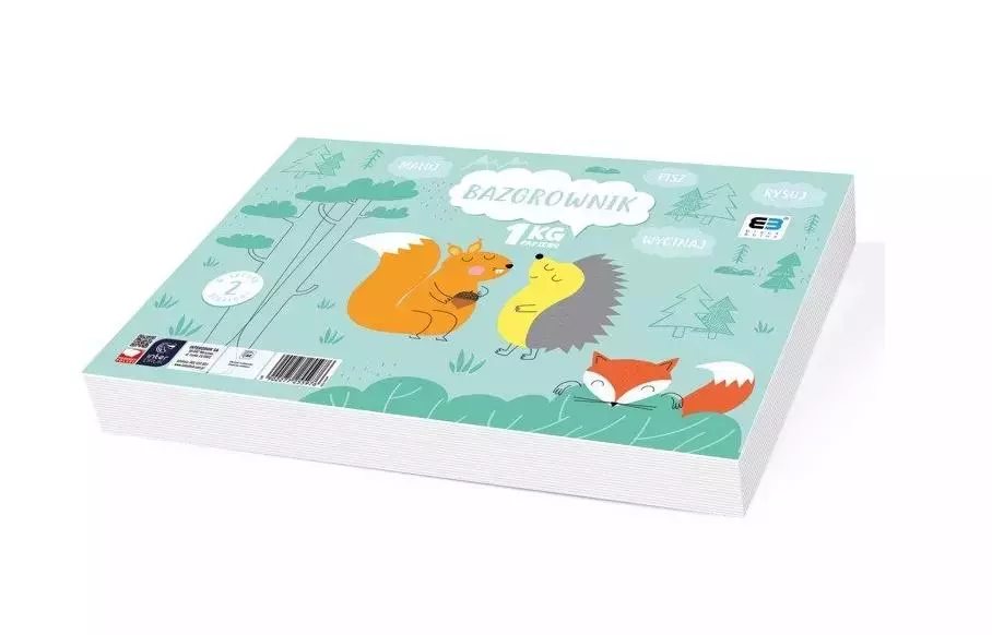 Bazgrownik A4 z szablonem - Papiernicze i szkolne