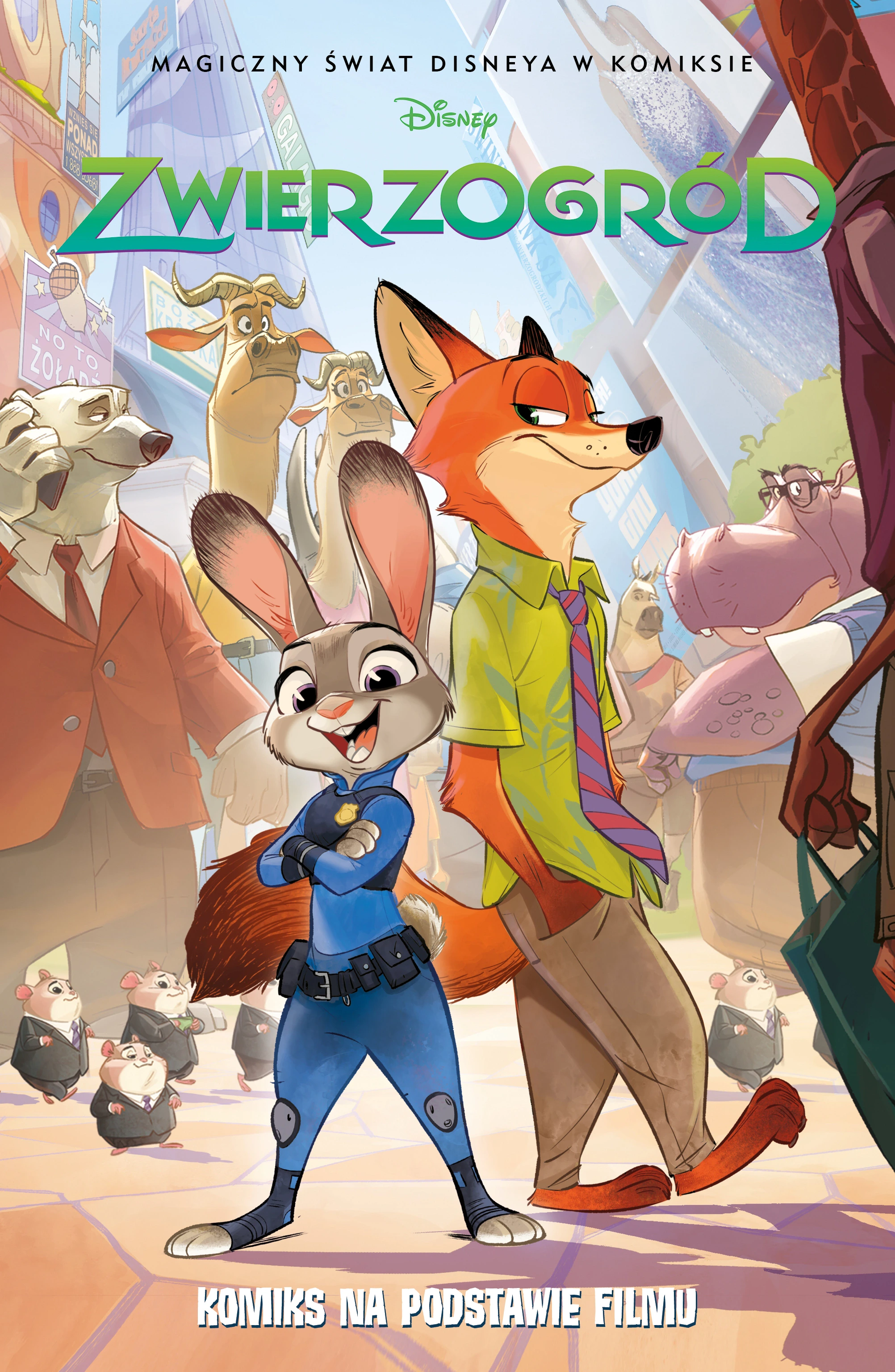 Magiczny świat Disneya w komiksie. Zwierzogród - Książki