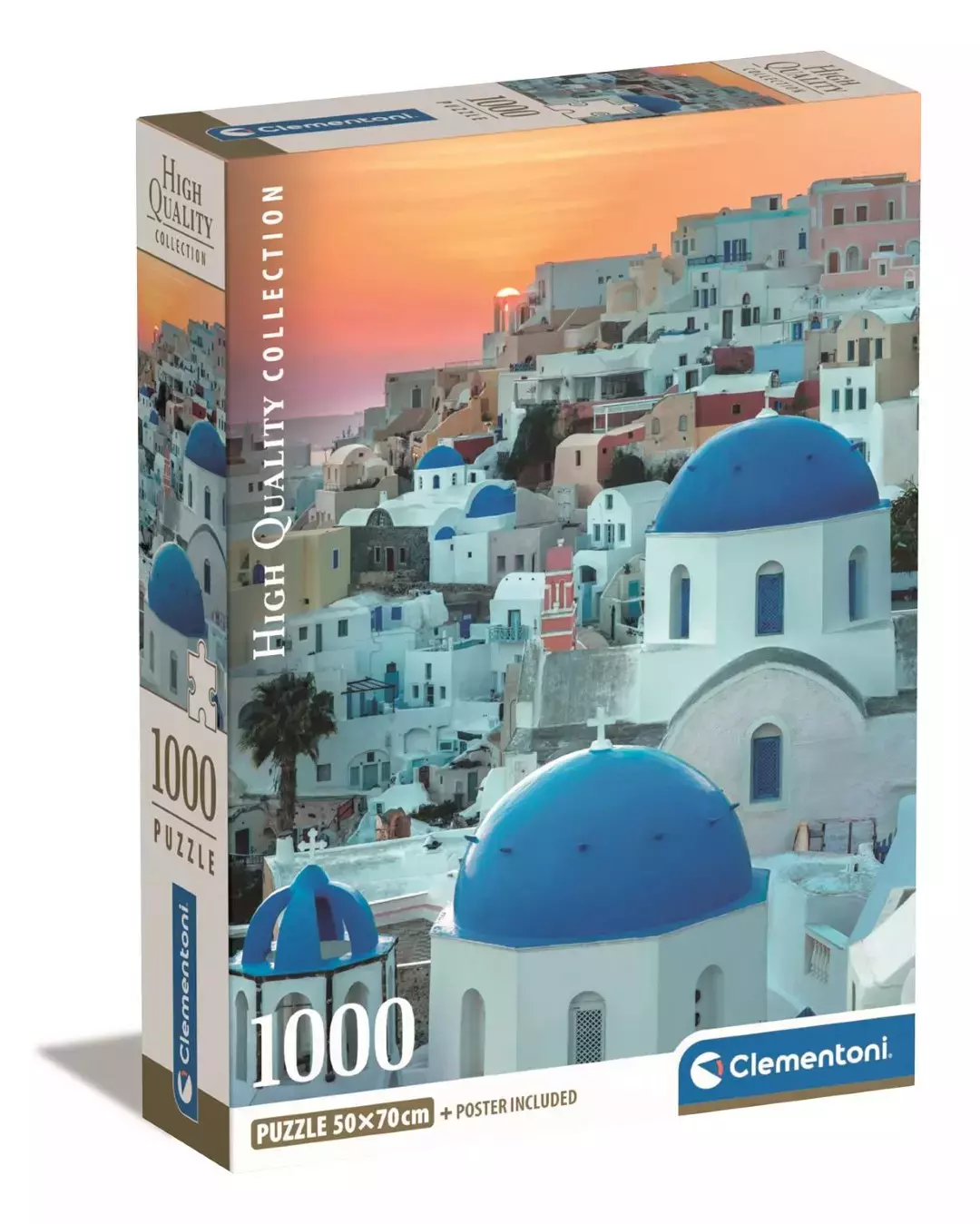 Clementoni Puzzle 1000el Santorini 39912