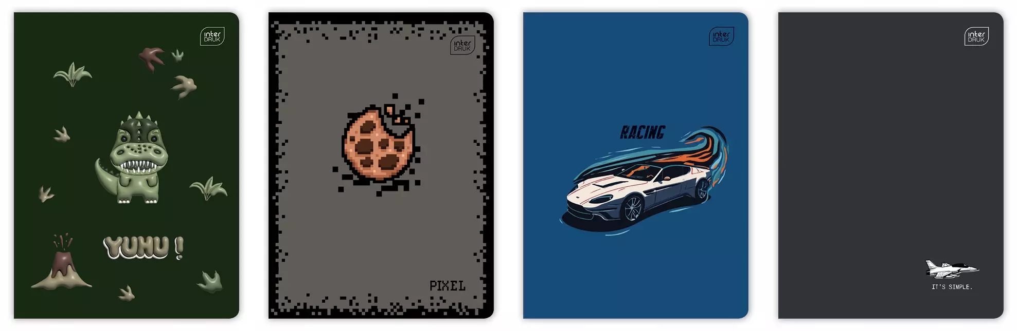 Zeszyt kolorowa linia. A5 16k.70g Boys - Papiernicze i szkolne