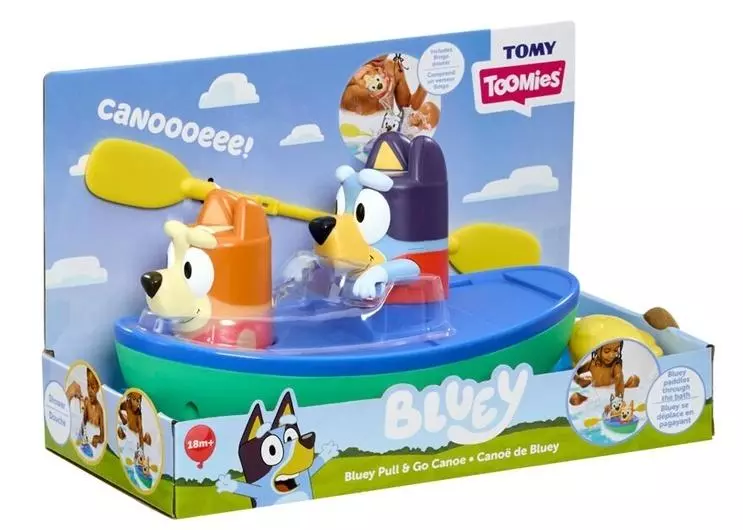 Bluey kajak z wiosłami - Zabawki