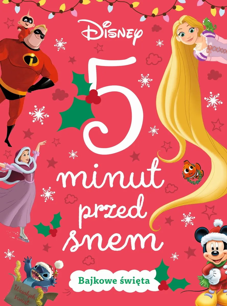5 minut przed snem. Bajkowe święta. Disney - Książki