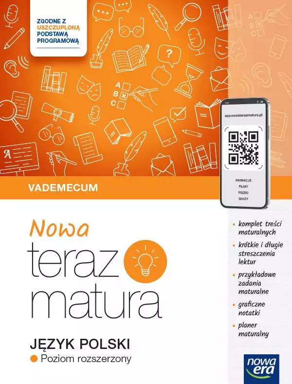 Nowa Teraz matura 2024/2025. Język polski. Vademecum. Poziom rozszerzony - Książki