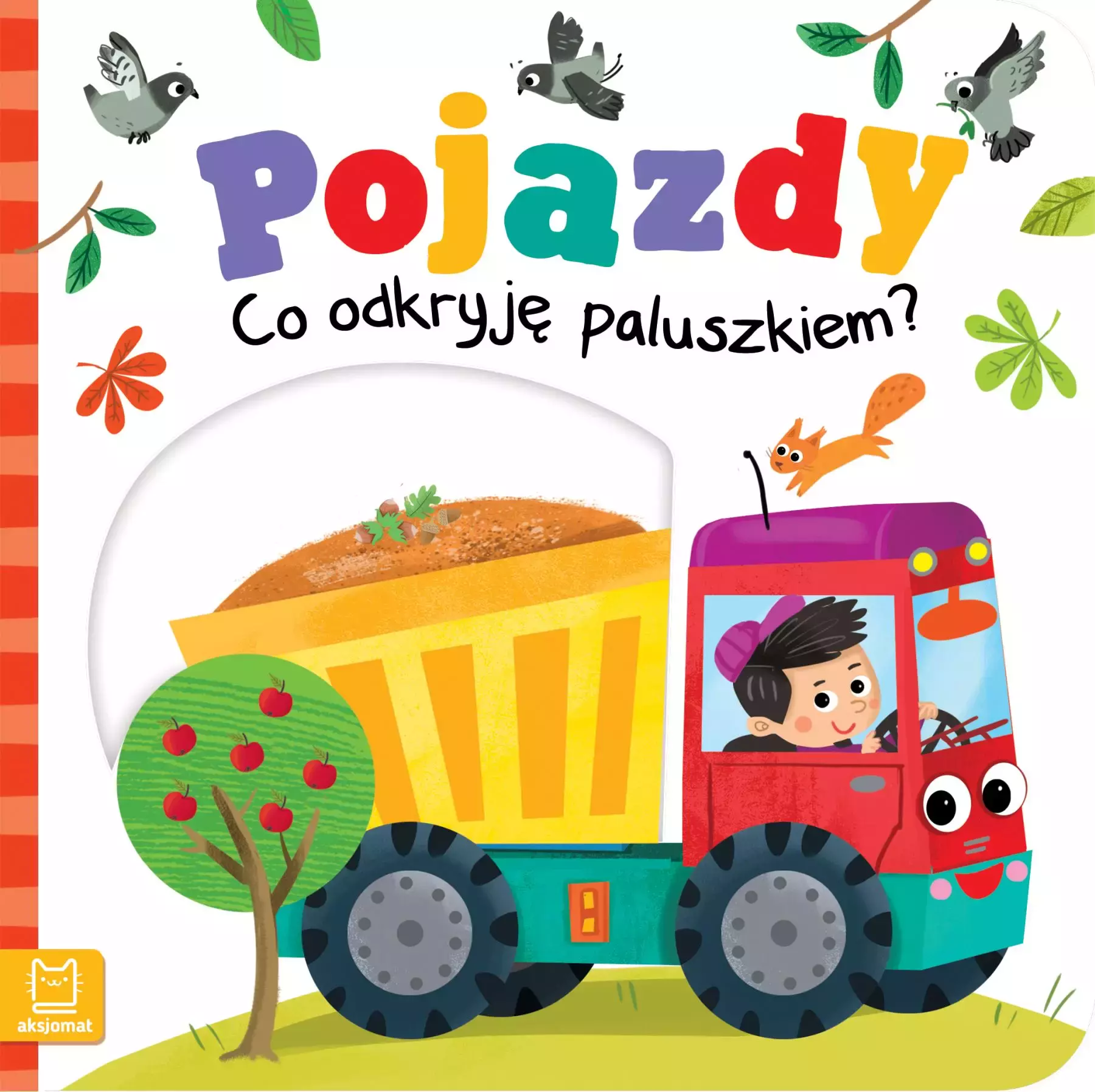 Pojazdy. Co odkryję paluszkiem? - Książki