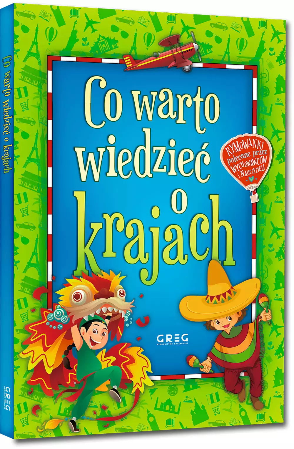 Co warto wiedzieć o krajach + mapka dla dzieci - Książki