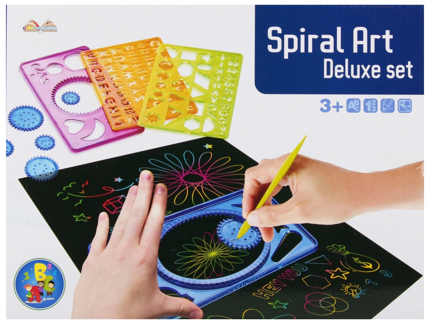 Szablon KreŚlarski Spirograf Mega Creative 569773 - Papiernicze i szkolne