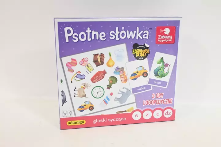 Psotne słówka - głoski syczące 07998 - Zabawki