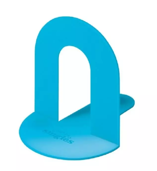 Book End Podpórka pod książki niebieska - Papiernicze i szkolne