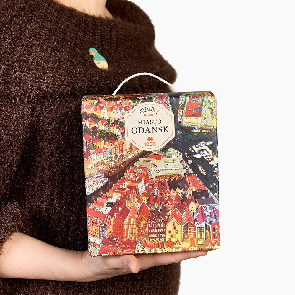 Puzzlove CzuCzu 1000 elementów. Miasto Gdańsk - Puzzle