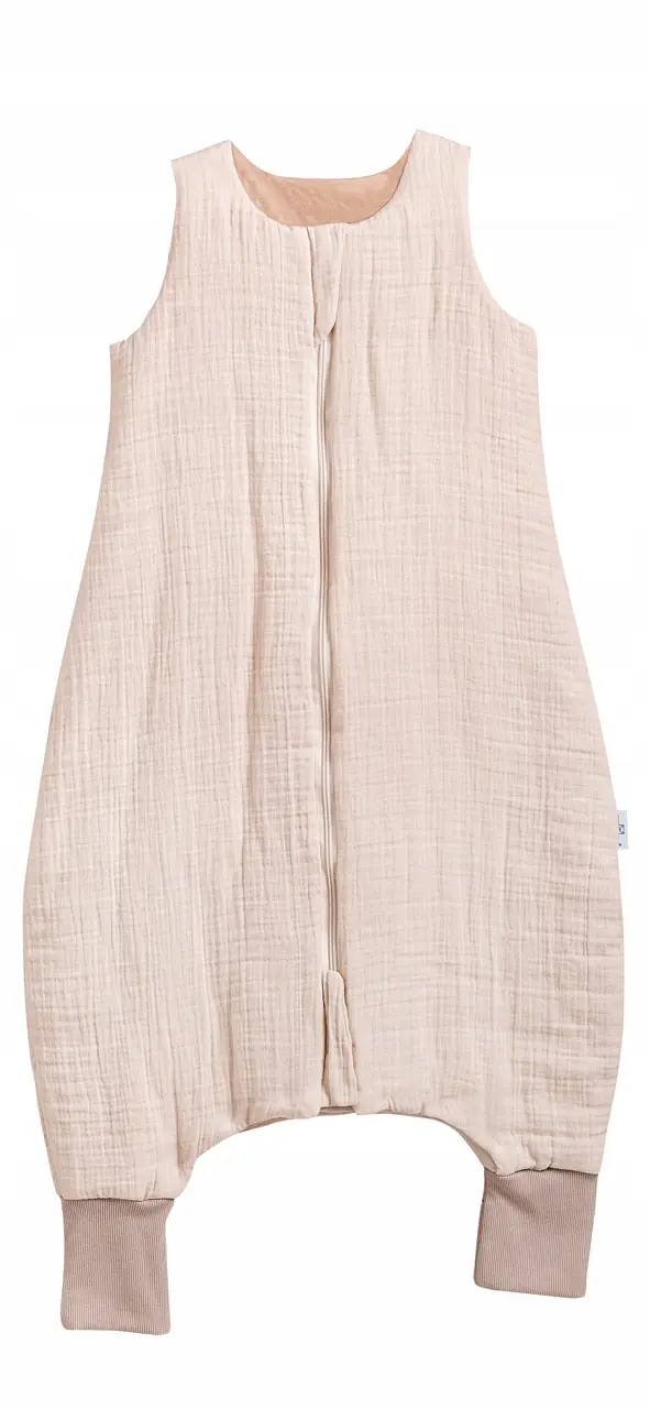Śpiworek dziecięcy MUSLIN TO GO z nogawk długość 95 cm - Mama i dziecko