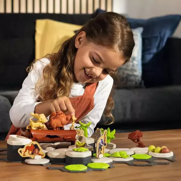 Gravitrax Junior. Disney. Król Lew (zestaw uzupelniający) - Zabawki