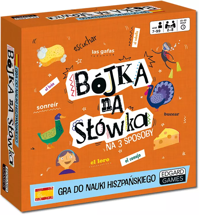 Bójka na słówka. Gra do nauki hiszpańskiego - Gry