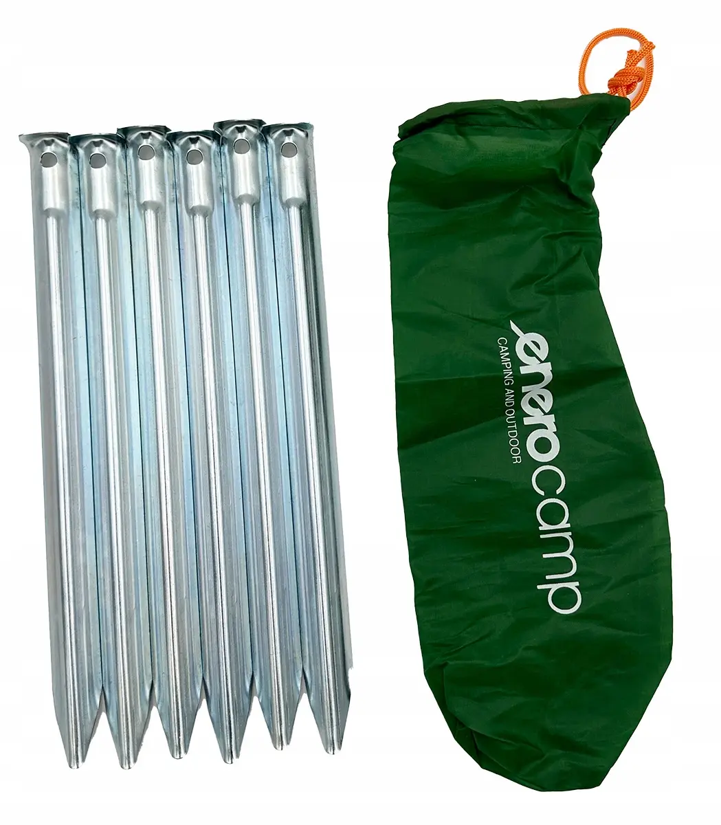 Śledzie do Namiotu 23CM KPL.6SZT Metal - Elektronika i akcesoria