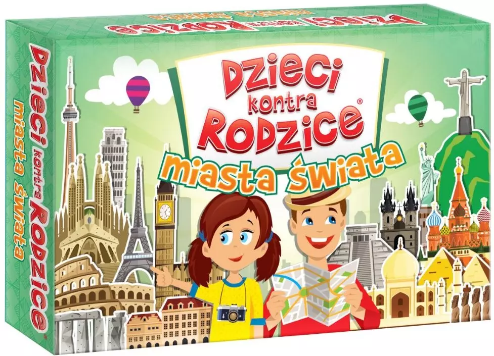 Dzieci kontra rodzice. Miasta świata - Gry