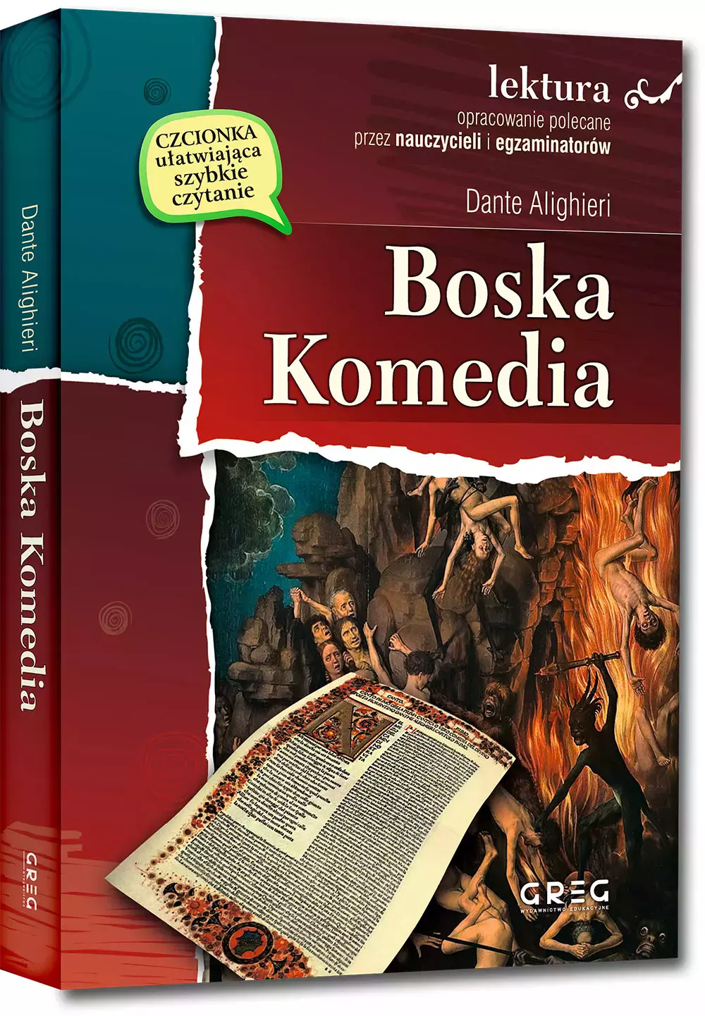 Boska komedia (wydanie z opracowaniem i streszczeniem) - Książki