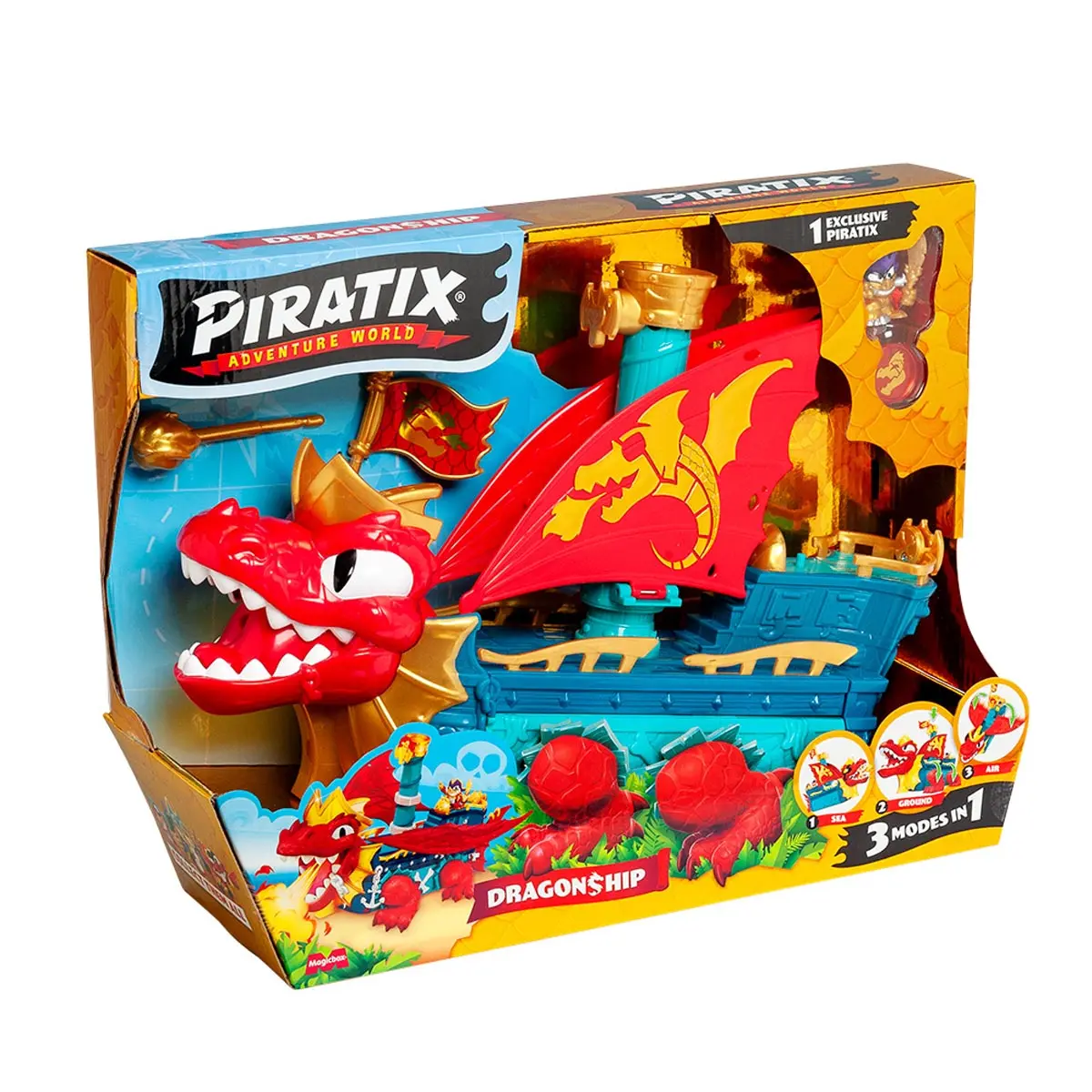 PIRATIX Dragon Ship, figurka - Zabawki