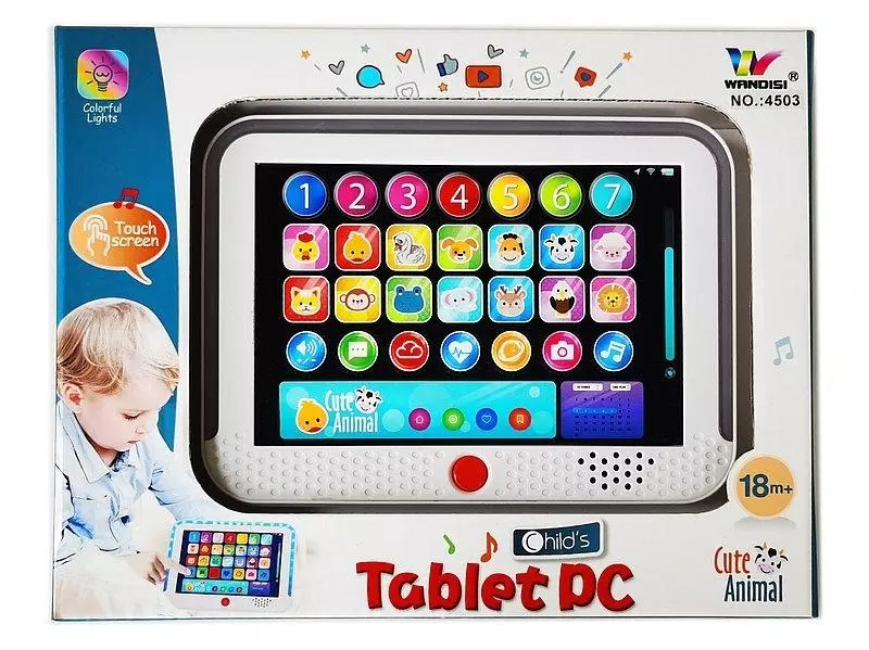 Tablet edu dotykowy na baterie