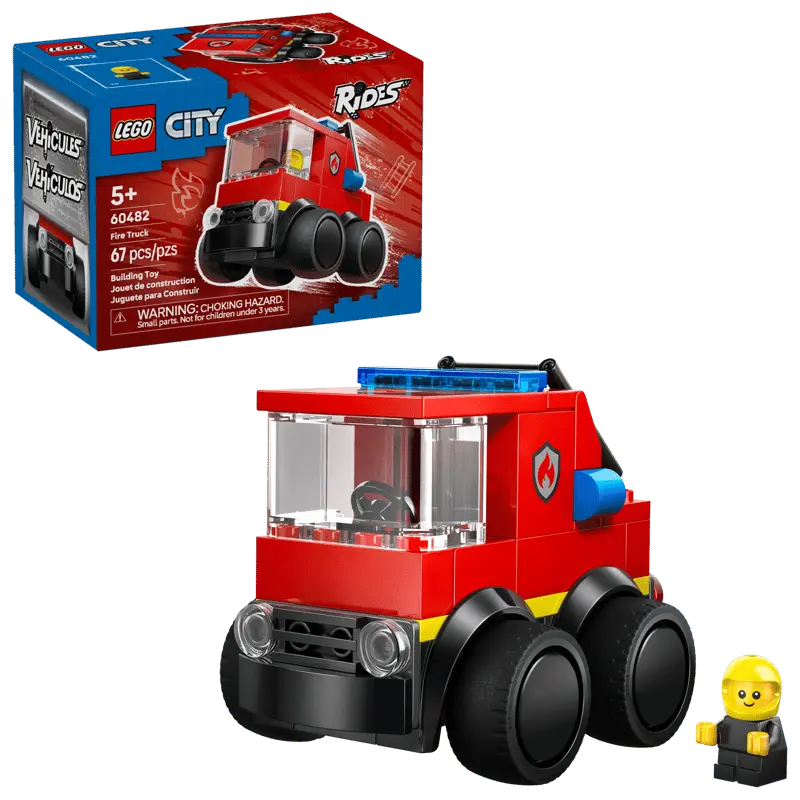 LEGO City Pojazdy - Wóz strażacki 60482 - Zabawki