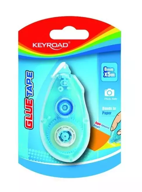 Taśma dwustronna 8mmx5m - Papiernicze i szkolne