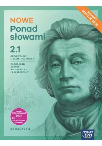 Nowe Ponad słowami 2. Część 1. Język polski. Podręcznik do liceum i technikum. Zakres podstawowy i rozszerzony - Książki