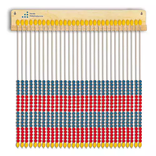 Wieszak na korale matematyczne - Zabawki
