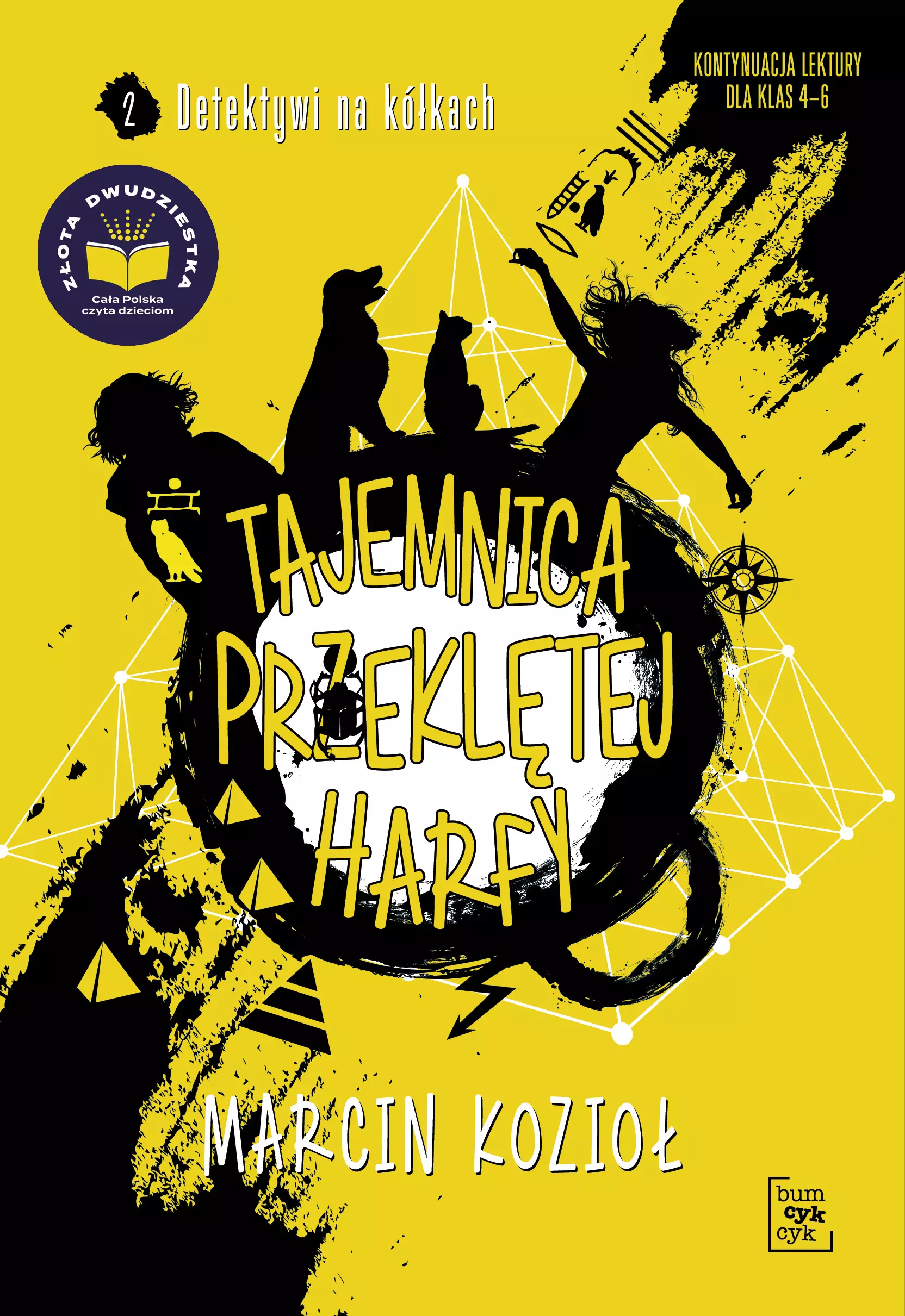 Detektywi na kółkach. 2. Tajemnica przeklętej harfy - Książki