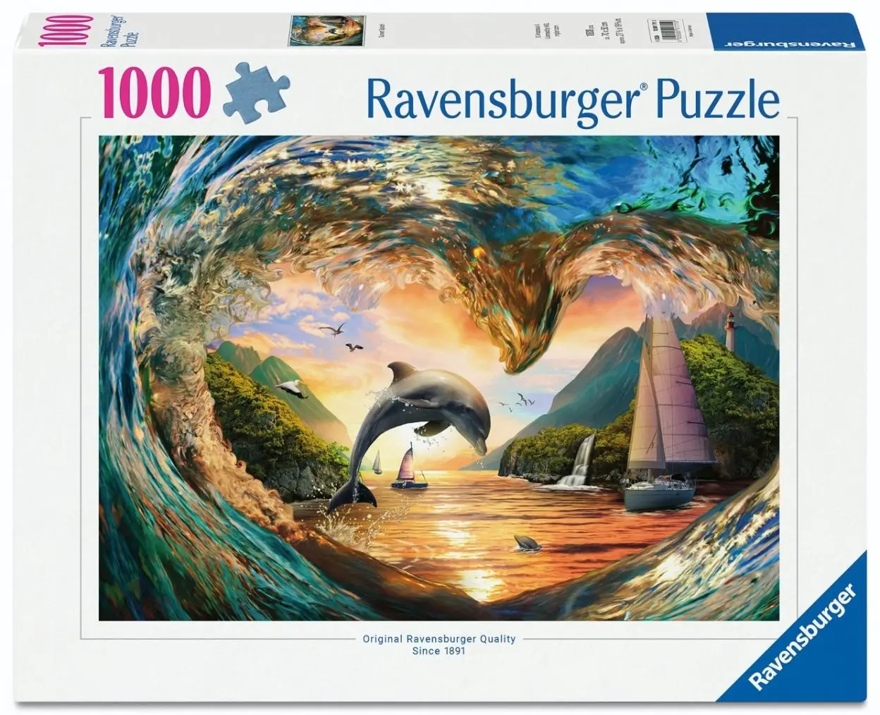 Puzzle 1000 Sunset Splash - Puzzle