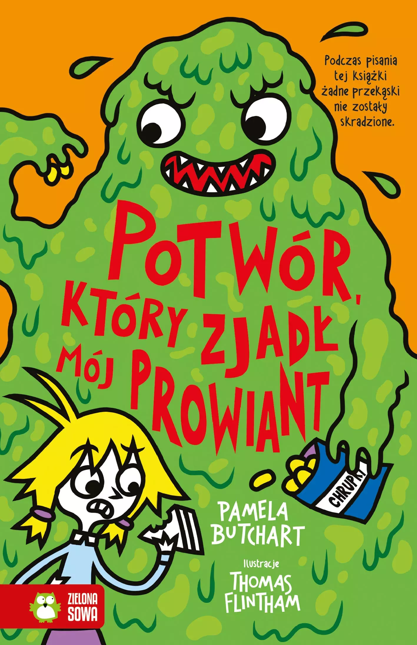 Szkolne szaleństwa. Potwór, który zjadł mój prowiant - Książki