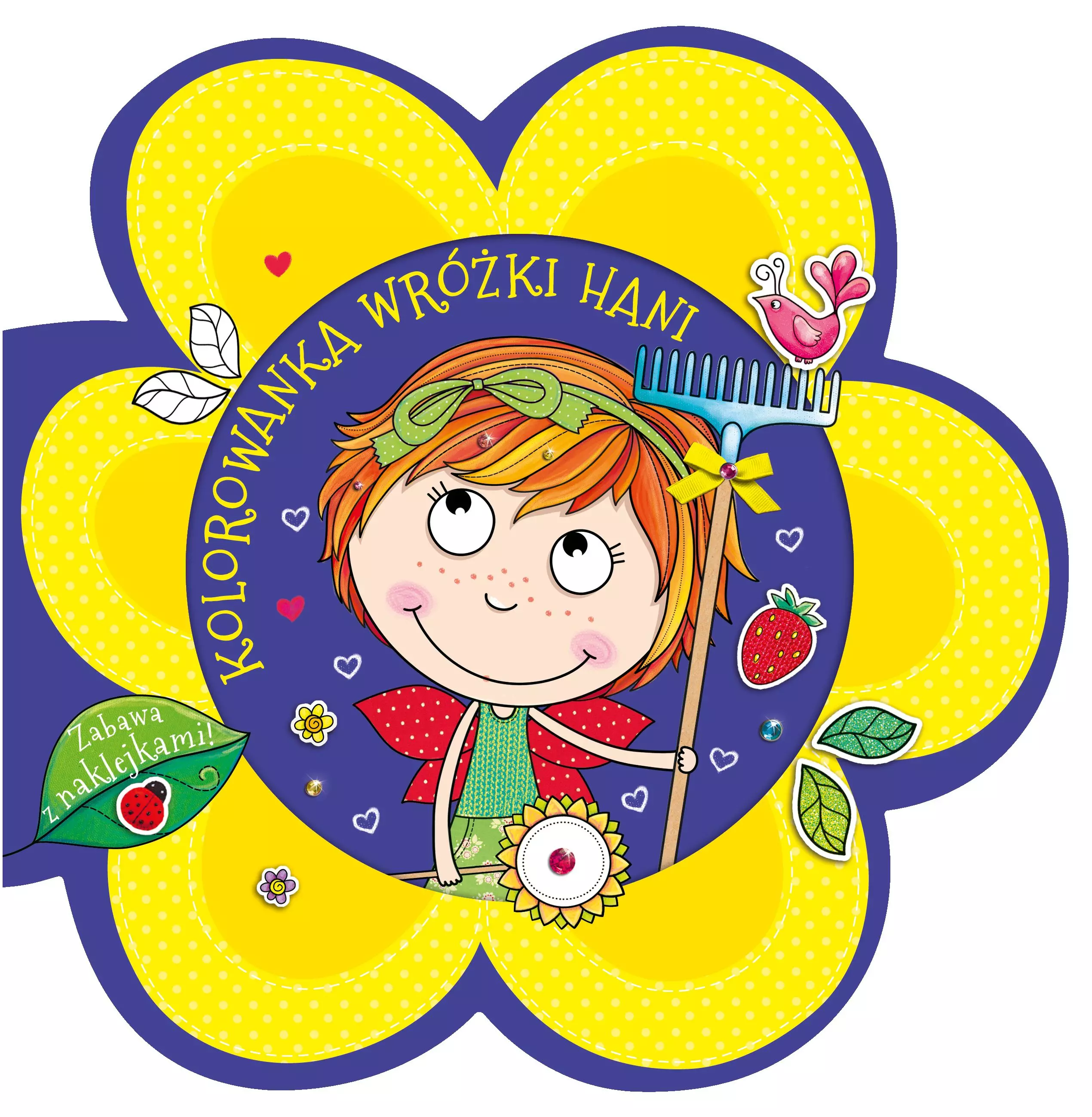 Kolorowanka wróżki Hani