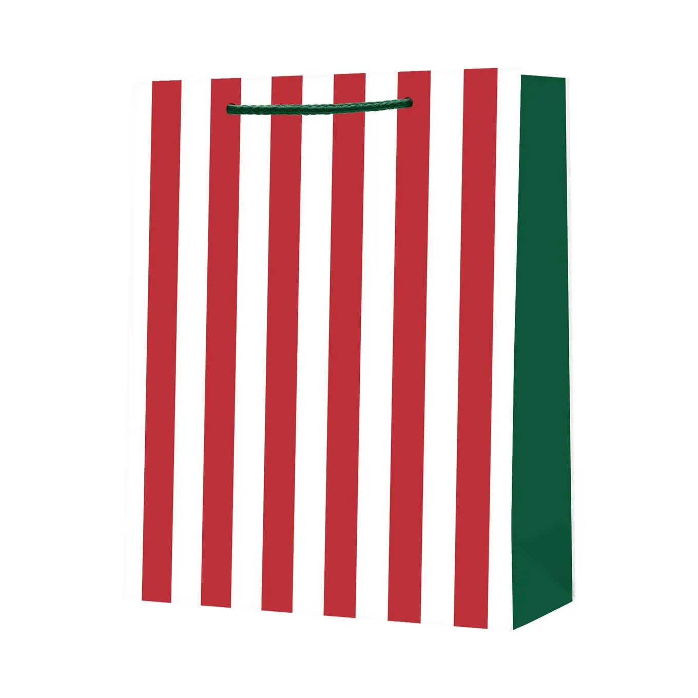 Torba prezentowa STRIGO PARTY w biało-czerwone paski,17,9x22,5x10 - Papiernicze i szkolne