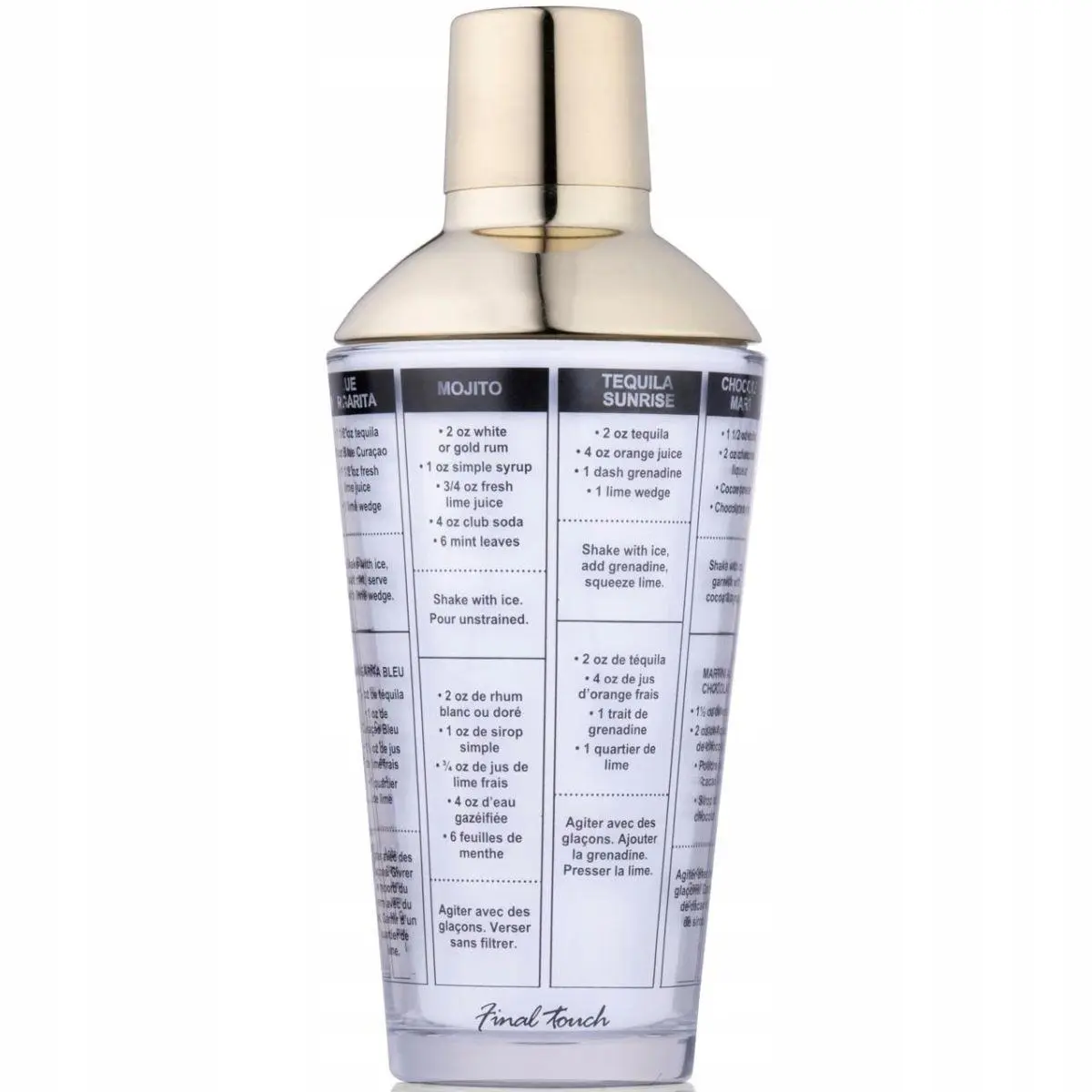 Shaker do Koktajli Szklany 450ML Alpina - Elektronika i akcesoria