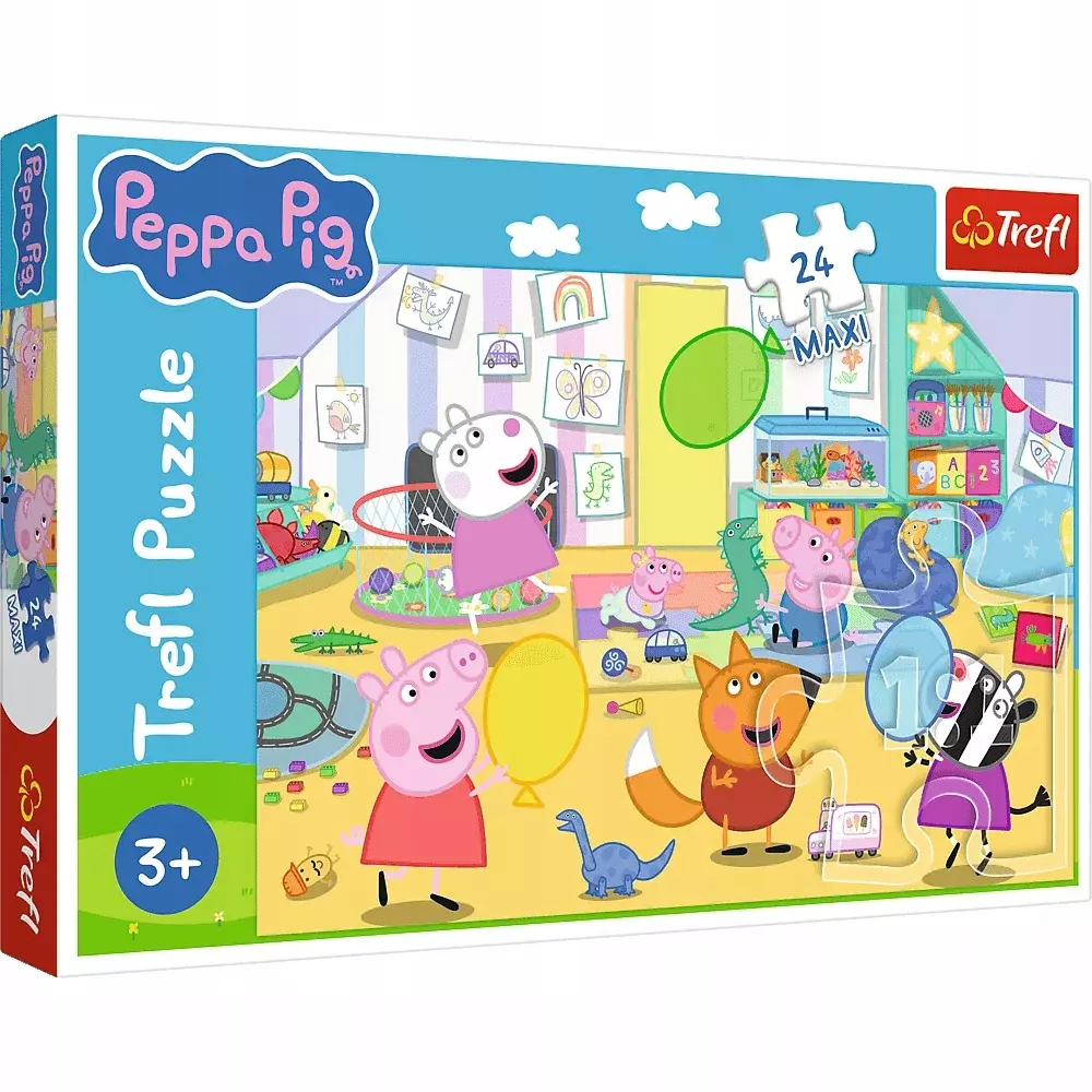 Puzzle 24 Maxi Piękna Peppa TREFL