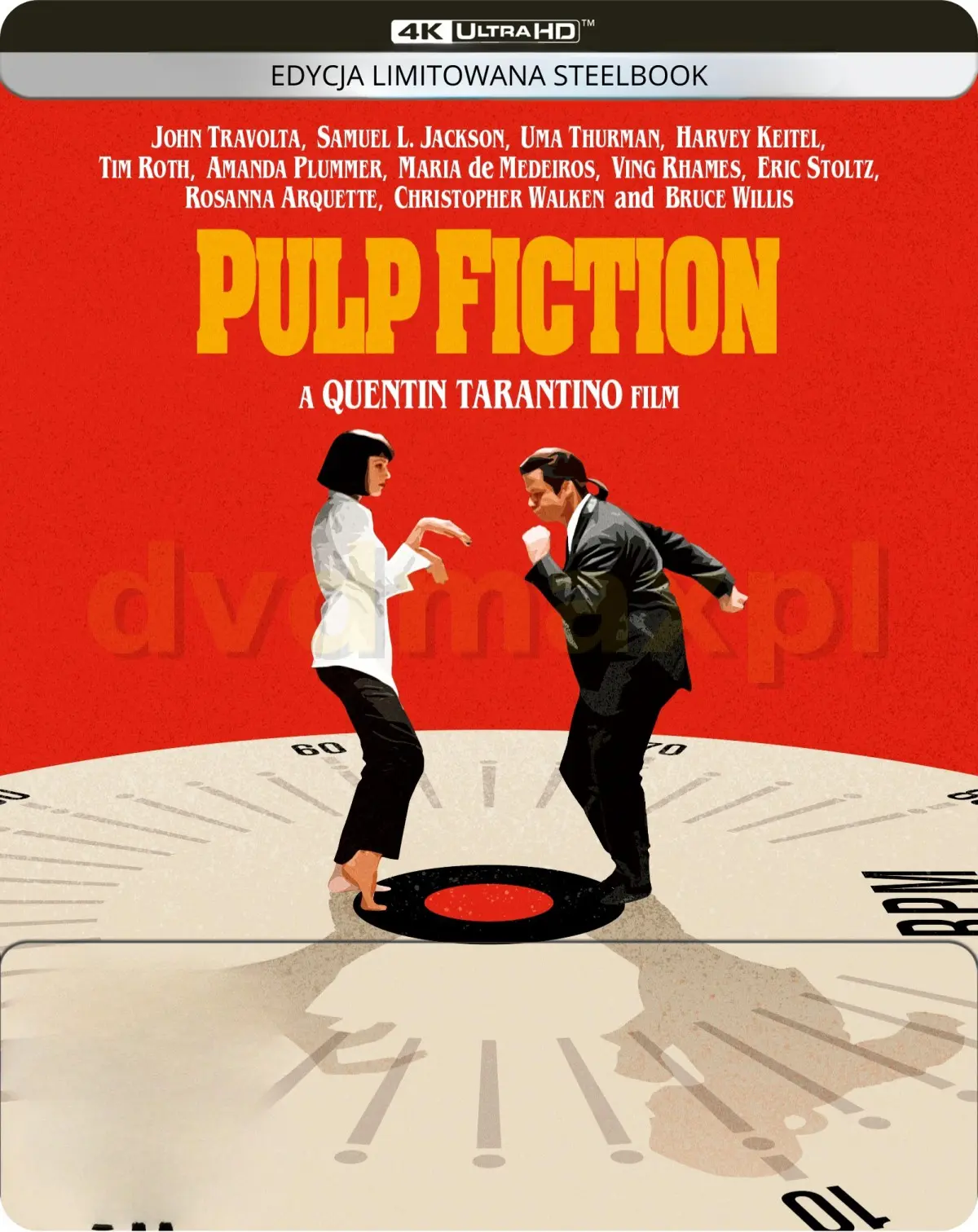 Pulp Fiction, Blu-ray 4K. Steelbook - Filmy