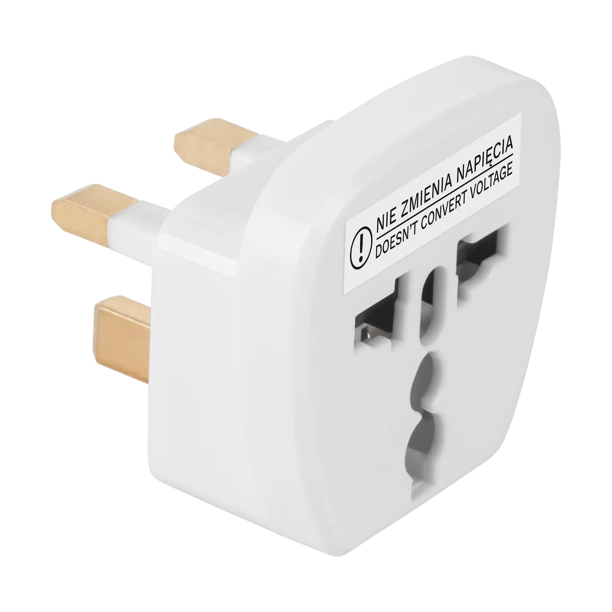 Złącze AC wtyk UK- gn. uniwersal (QZ36-1) - Elektronika i akcesoria