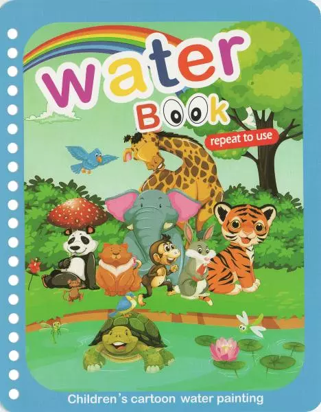 Magic book. Małe zwierzaki. Malowanka wodna - Książki