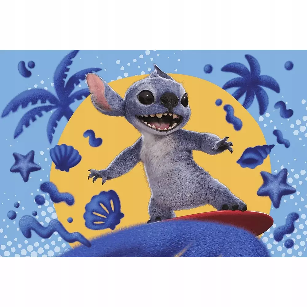 PUZZLE 60 DISNEY LILO & STITCH Dzień ze Stitchem, układanka dla dzieci +4