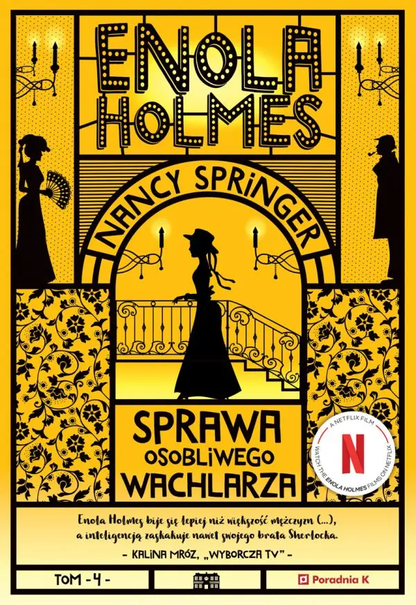 Sprawa osobliwego wachlarza. Enola Holmes wyd. 4 - Książki
