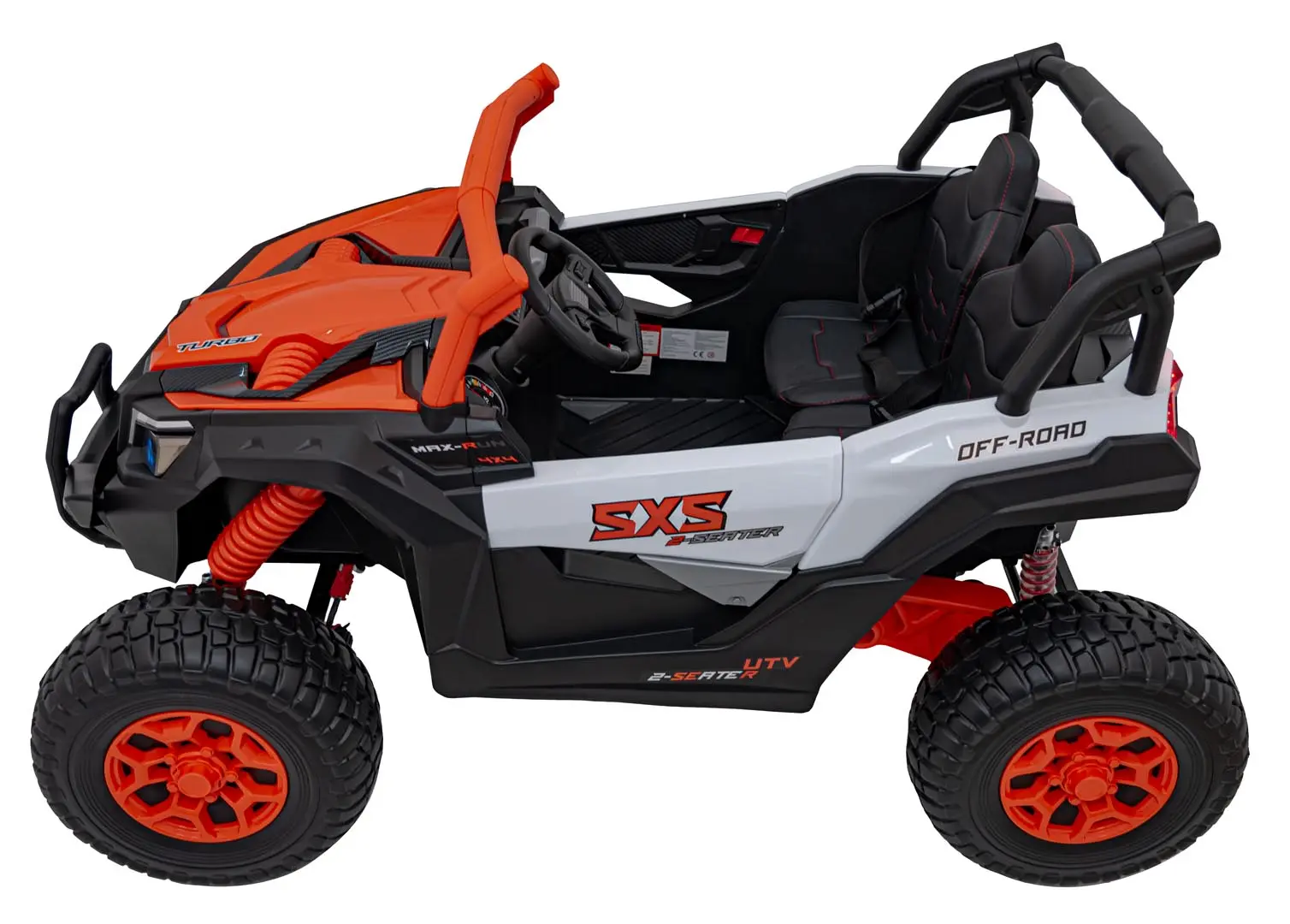 Pojazd UTV X3 Off-Road Pomarańczowy - Zabawki