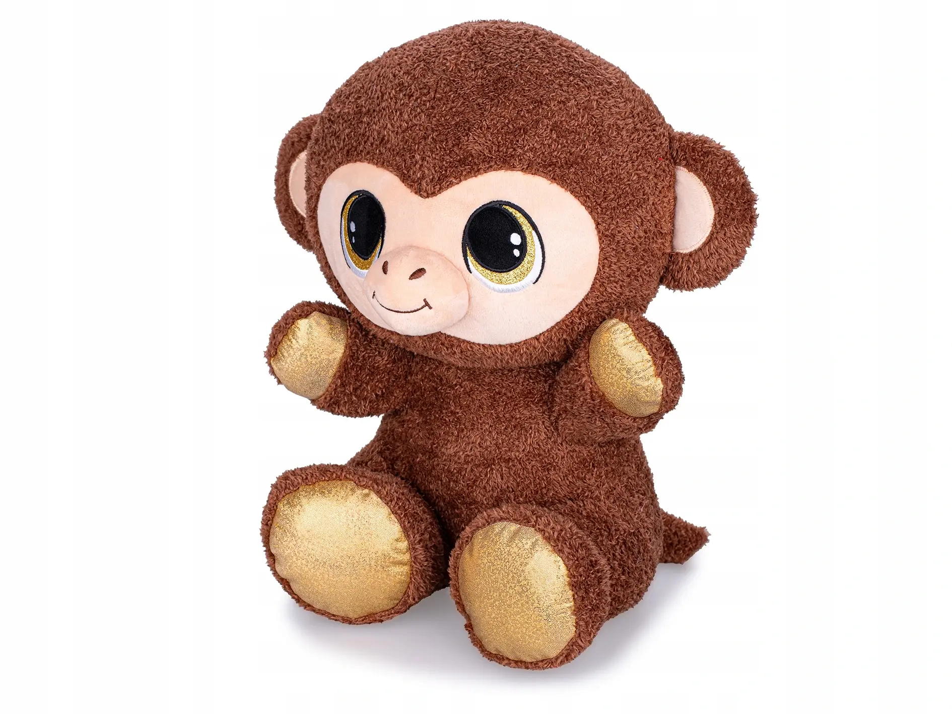 Małpka pluszowa 37cm 90466 04668 - Zabawki