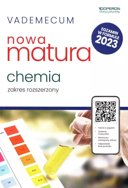 Vademecum Nowa matura 2023 Chemia Zakres rozszerzony - Książki