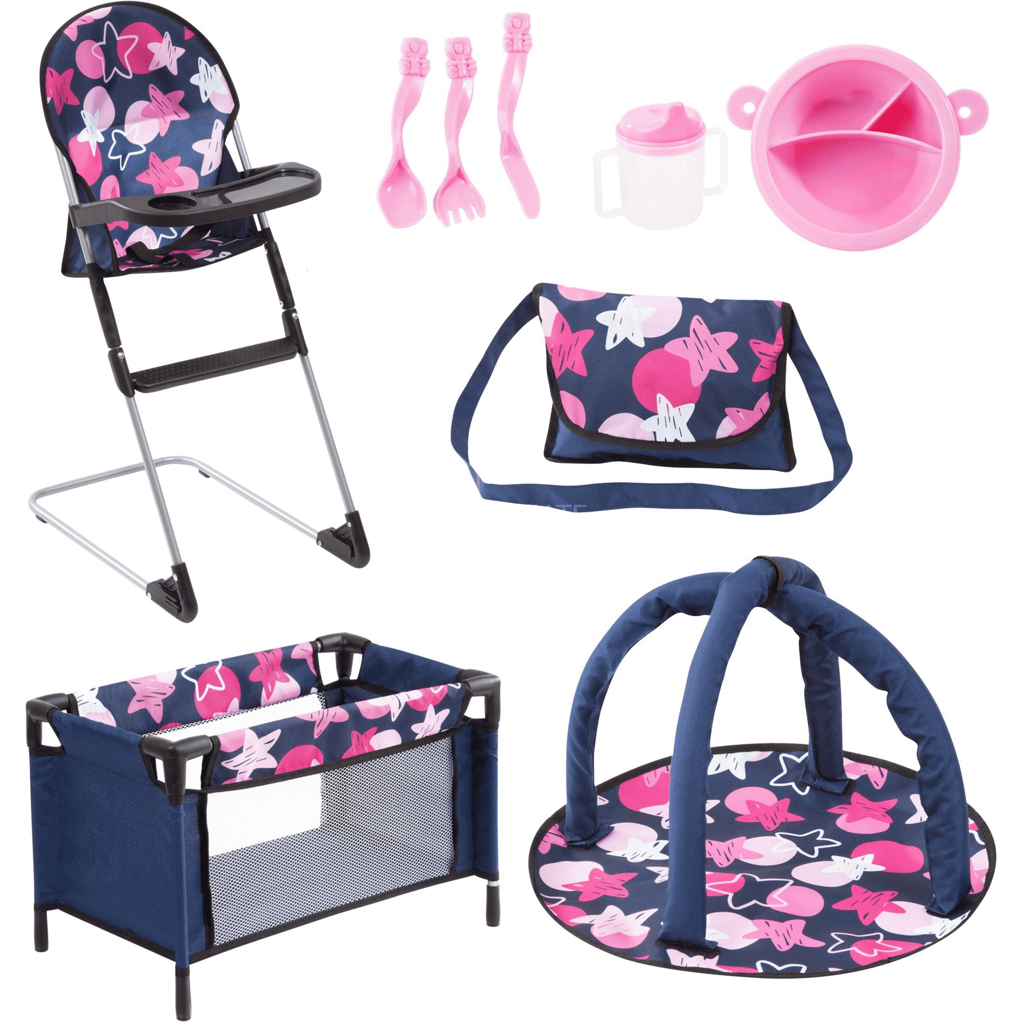 Akcesoria dla lalki 9w1