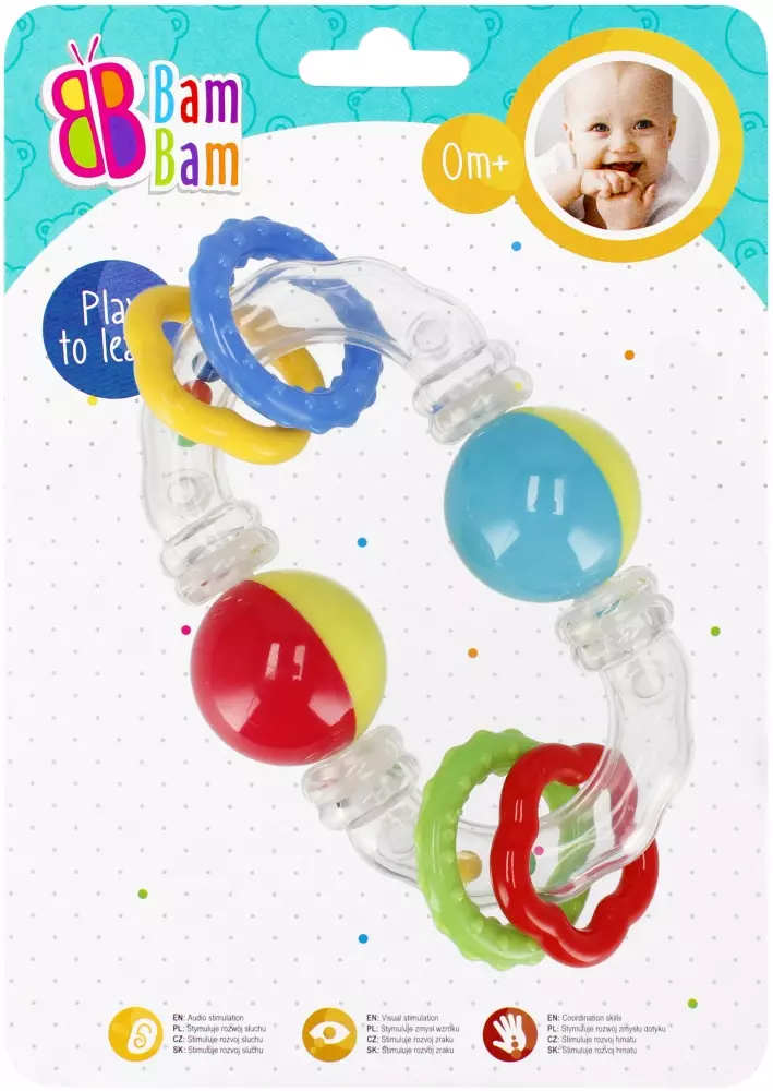 Grzechotka kulka - Mama i dziecko