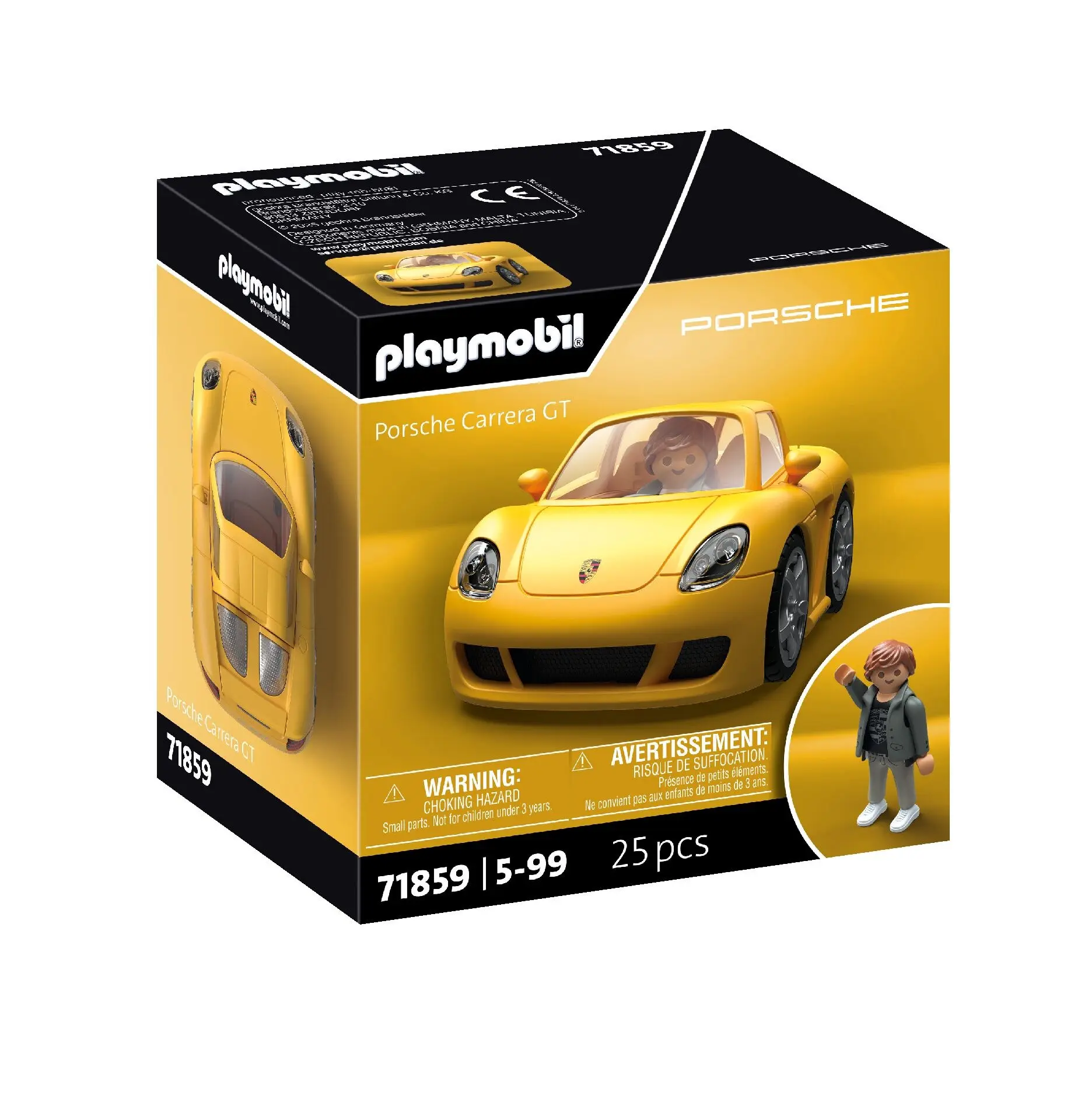 Playmobil Samochód sportowy Porsche Carrera GT 71859 - Zabawki
