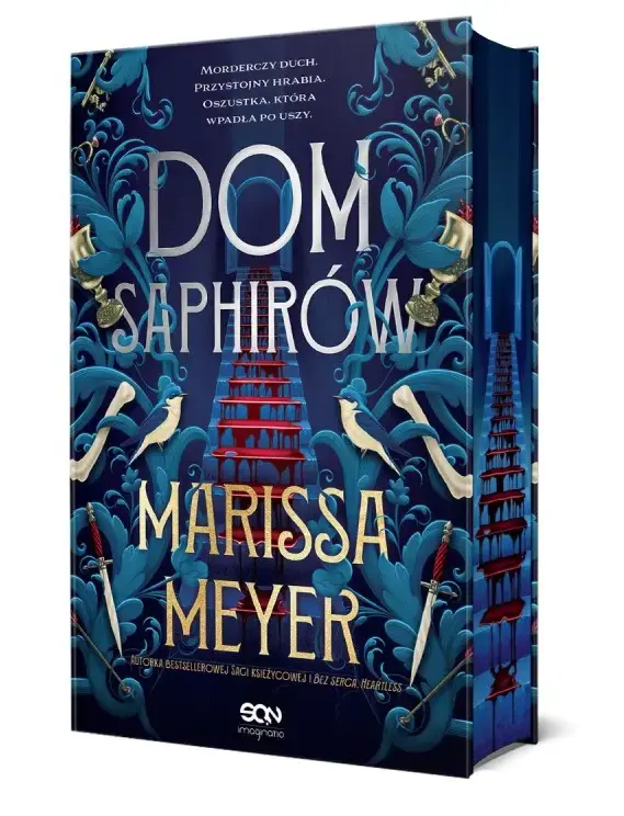 Dom Saphirów (barwione brzegi) - Książki