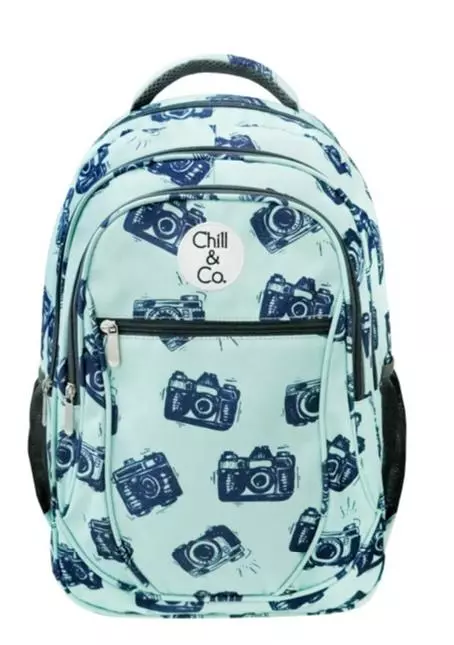 Plecak miętowy w aparaty - Papiernicze i szkolne